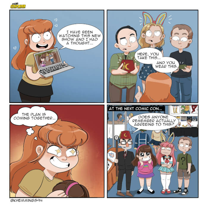 Sassy Comics By Katherine Thatll Fly You Through The Cosplay Universe