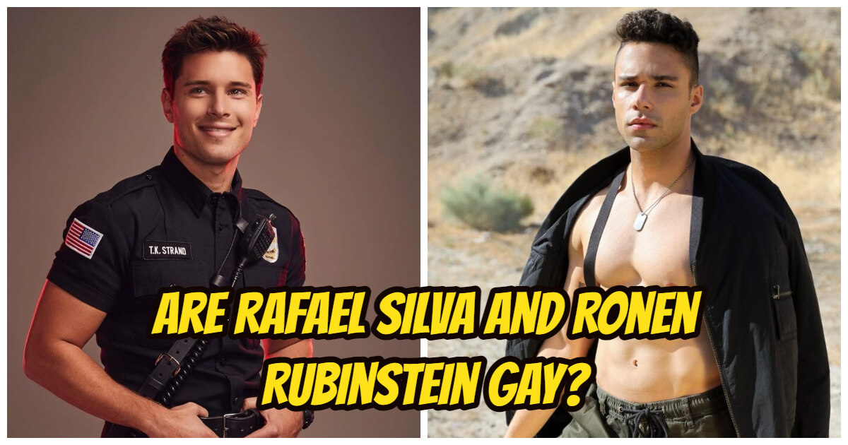 Are Rafael Silva And Ronen Rubinstein Gay Lone Star Couple