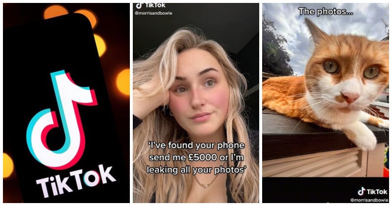 "Give Me Money Or I Will Leak Your Photos": The New Trend On TikTok That Will Crack You Up