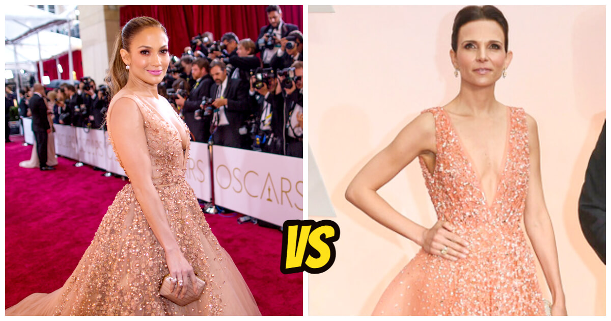 18 Celebrities Who Want To Prove “I Can Rock It Better” With The Same Outfits