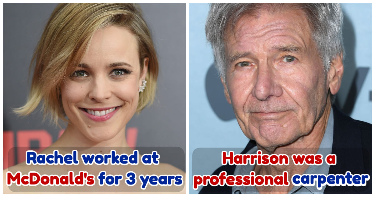 9 Occupations Celebrities Used To Do To Get By
