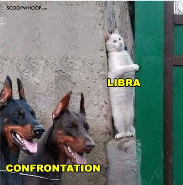 Libras hate but not gonna confront