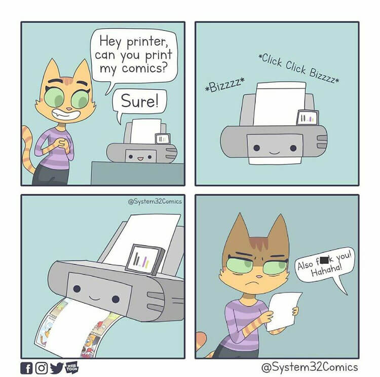 Computer comics