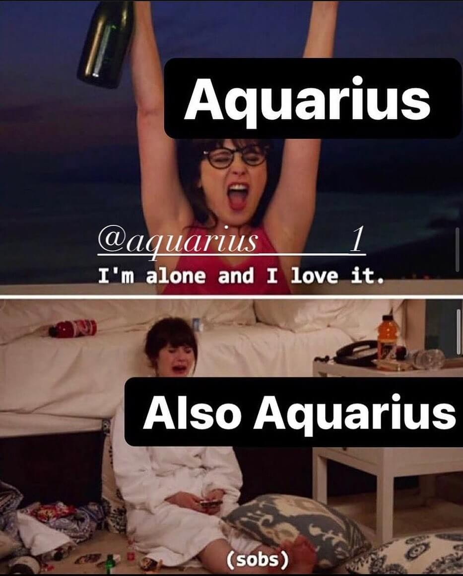 Funny memes Aquarian