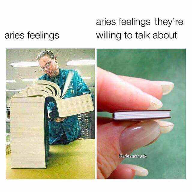 Aries feelings