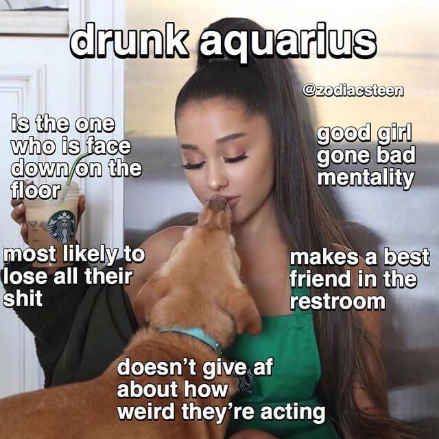 Hilarious Drunk Moments Of Zodiac Signs
