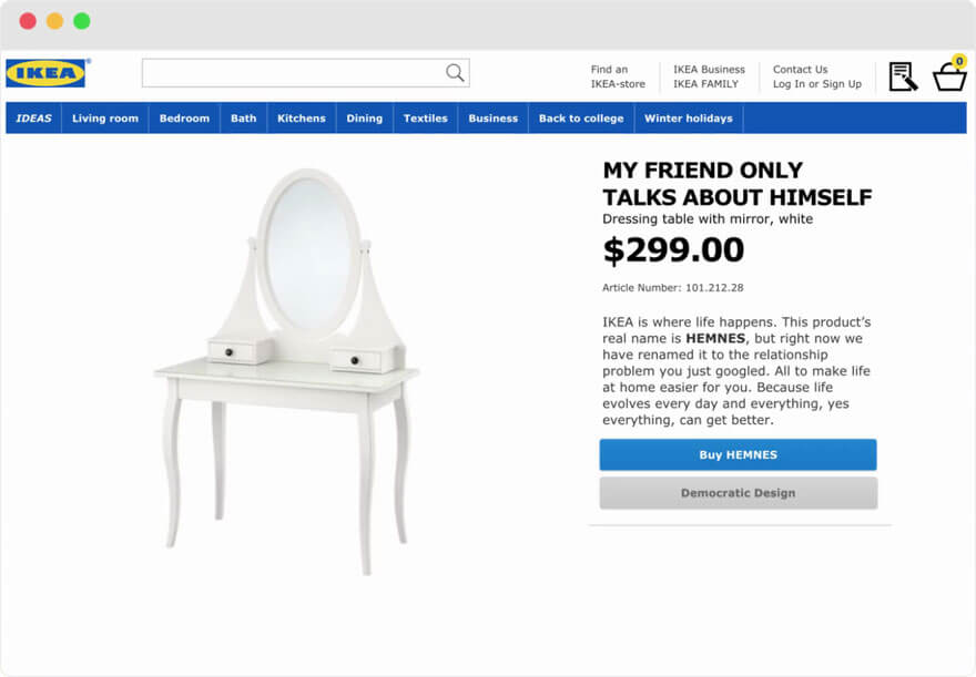 25 funny ikea names That Are Inspired By Relationship Problems