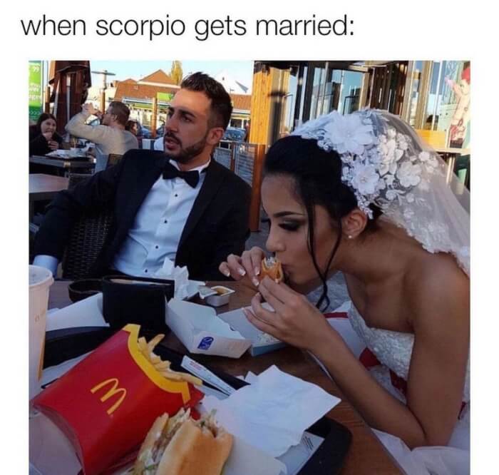 scorpio woman memes