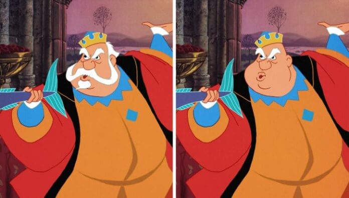 disney characters with mustaches