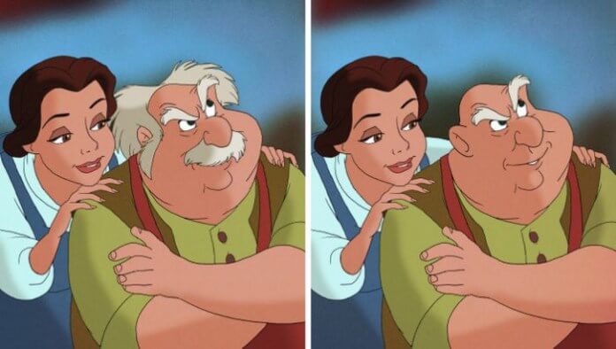 disney characters with mustaches