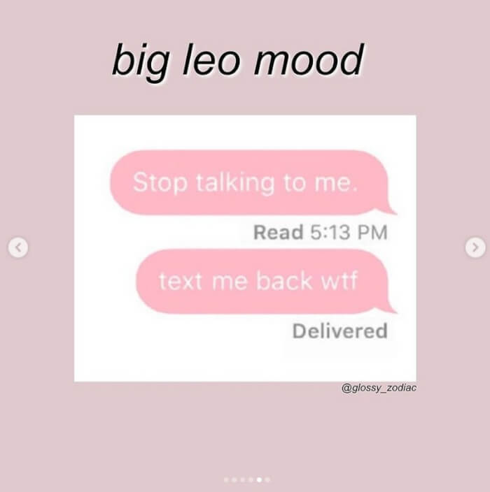 what to text a leo man in the morning