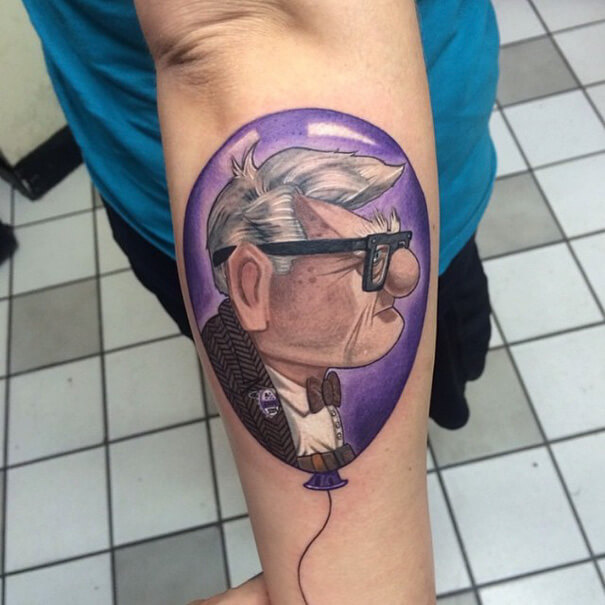 25 Inspiring Pixar Tattoo Ideas That You’d Love To Try