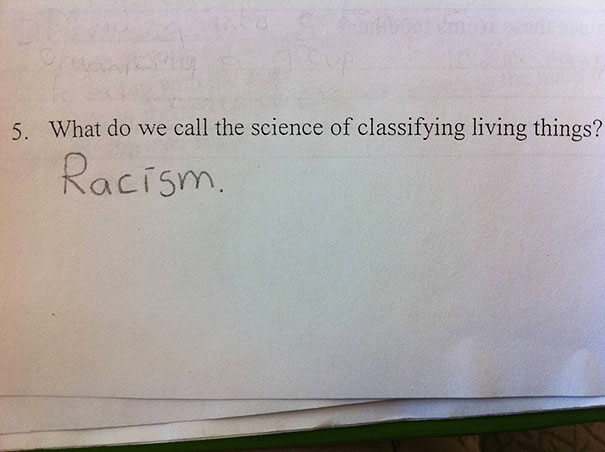 Racism, very clever