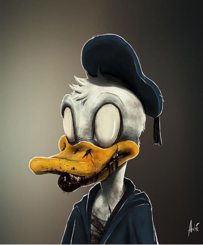 Donald Duck by Andre De Freitas