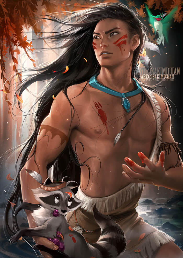 The male Pocahontas