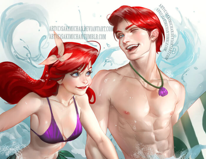 The Ariel twins!