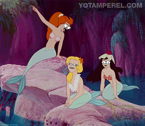 The mermaid sisters