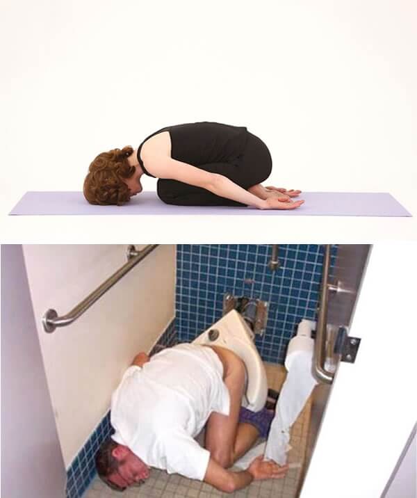 Hilarious Drunk Yoga Positions