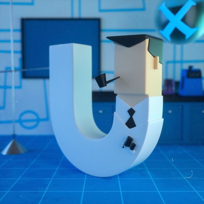 U - Professor Utonium (The Powerpuff Girls)