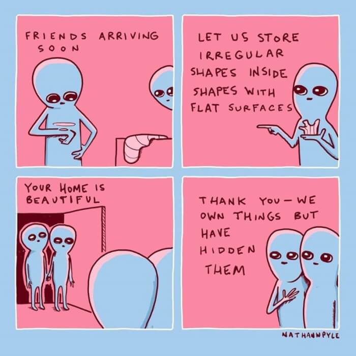 cute alien comic