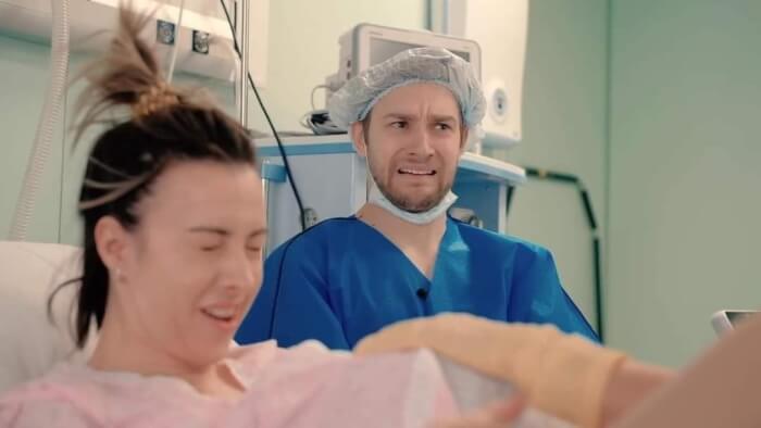 12 Photos Of dad in delivery room funny