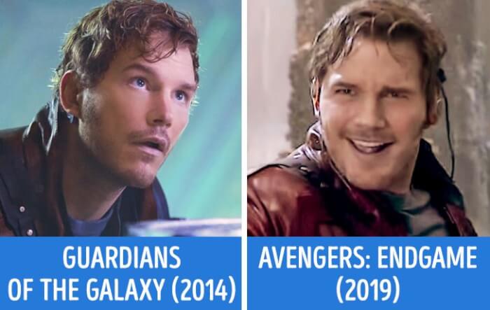 How Have The Avengers Changed?, Chris Pratt as Star-Lord (Peter Quill)