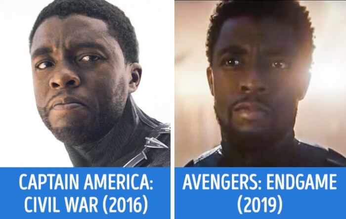 How Have The Avengers Changed?, Chadwick Boseman as Black Panther