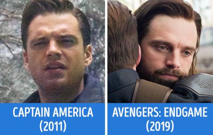 How Have The Avengers Changed?, Sebastain Stan as Bucky Barnes