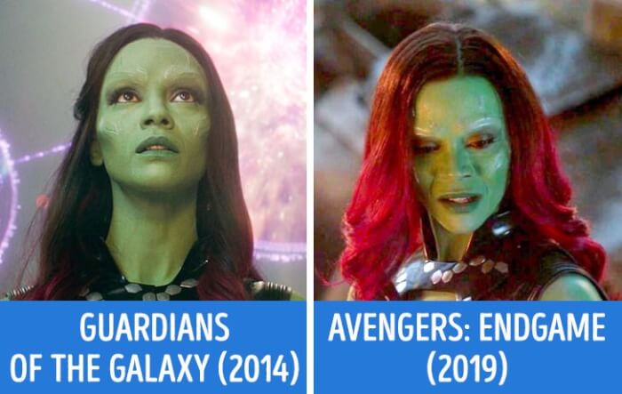 How Have The Avengers Changed?, Zoe Saldana as Gamora