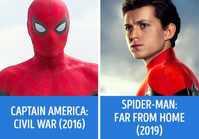 How Have The Avengers Changed?, Tom Holland as Spider-Man