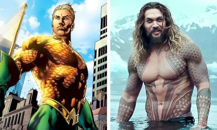 Original Comic Characters, Aquaman (Jason Momoa)