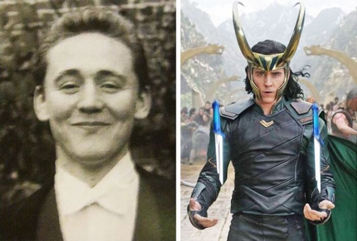 Childhood Photos Of Avengers Stars, Tom Hiddleston