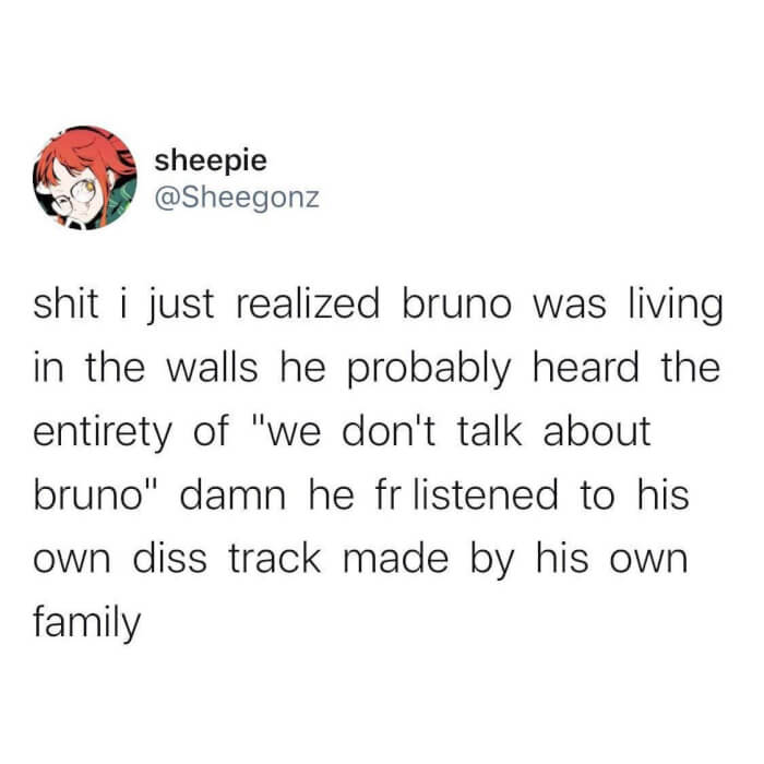 And what if Bruno actually jams to his own diss track