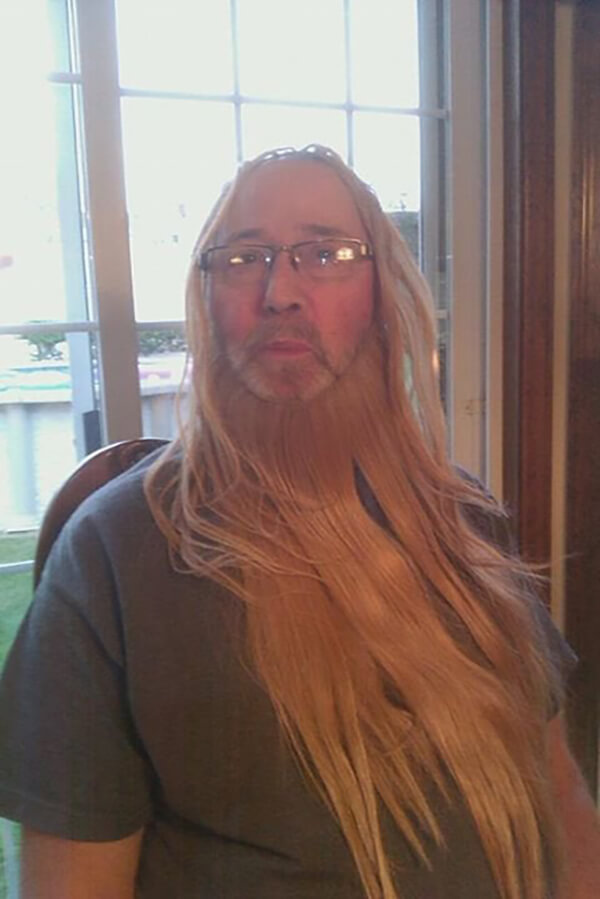 My uncle and dad found my cousin's hair extensions
