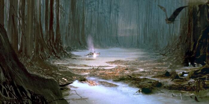 Stunning Planets Exist In Star Wars Universe, Dagobah