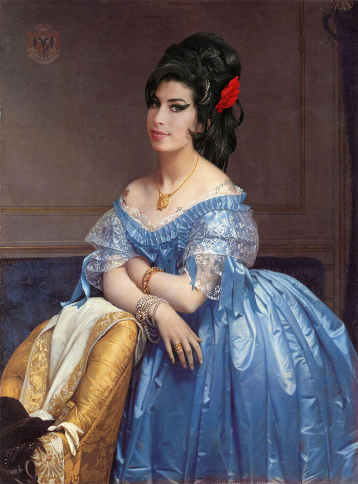 Renaissance classical paintings, Amy Winehouse
