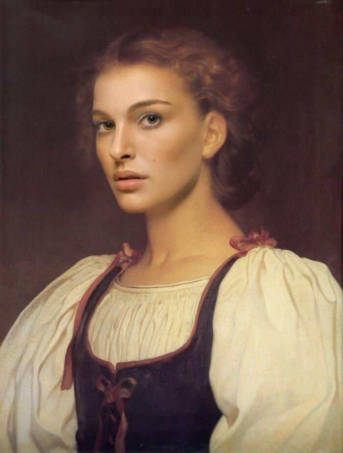 Renaissance classical paintings, Natalie Portman, Natalie Portman