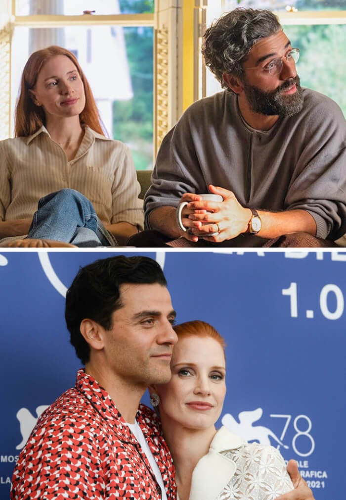  Star Couples, Jessica Chastain and Oscar Isaac