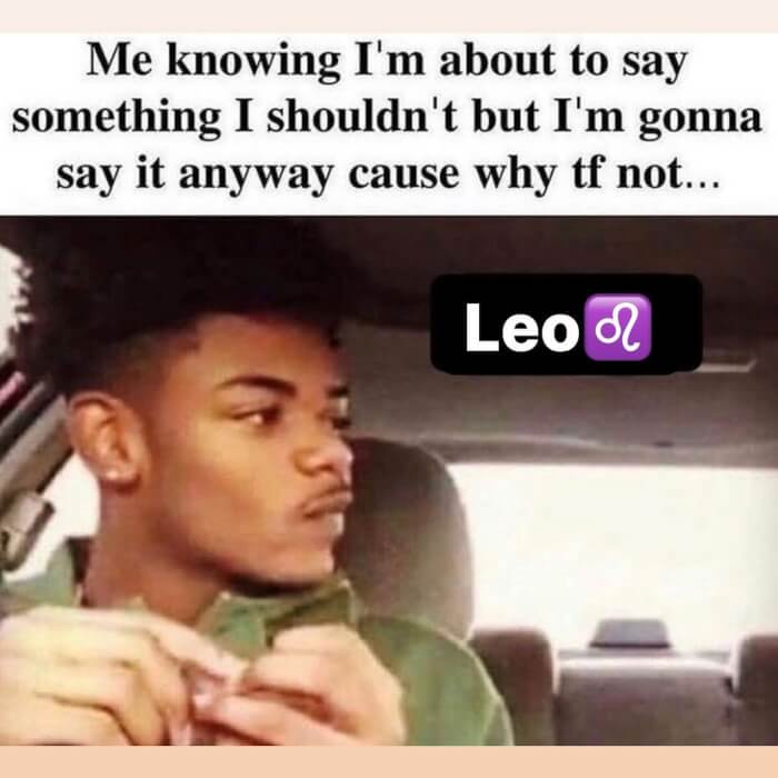 16 Funny Leo Memes, Remember to stick by it!