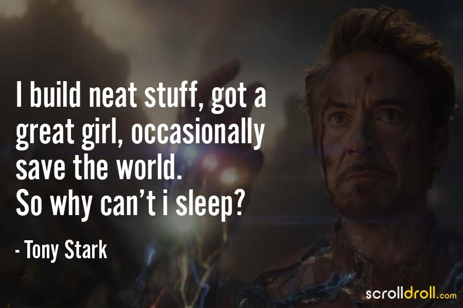 Tony Stark Motivational And Hilarious Quotes, Iron Man 3