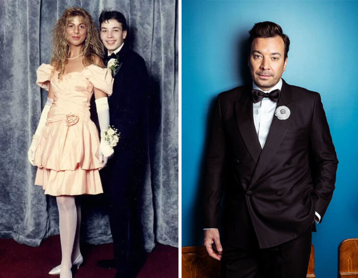 awkward prom photos Jimmy Fallon