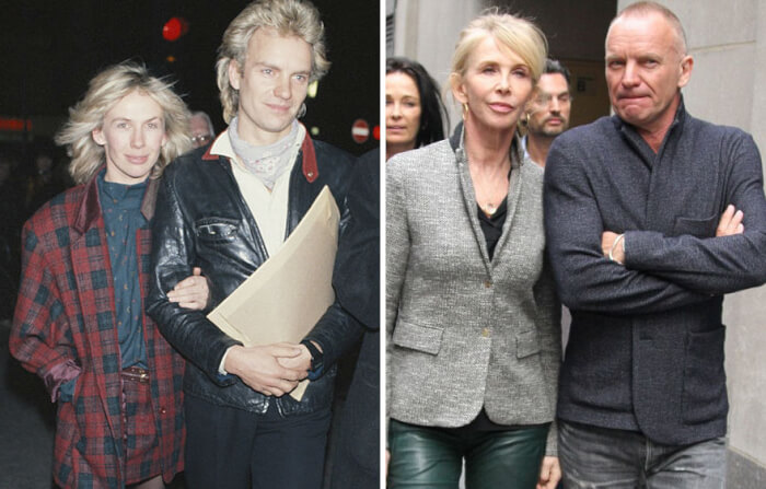 Celebrity Couples, Sting And Trudie Styler