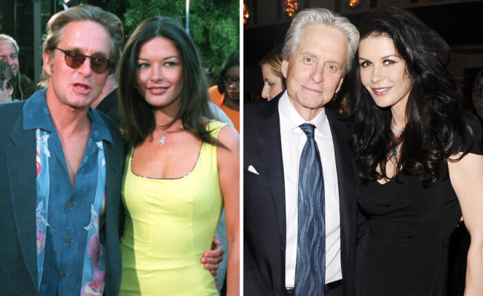 Celebrity Couples, Catherine Zeta-jones And Michael Douglas