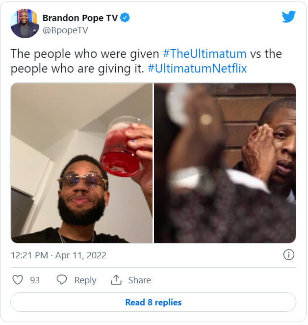 32 Funniest And Messiest Tweets From ultimatum memes Netflix