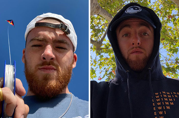 Uncanny Resemblances, Celebrity Pairs, Angus Cloud And Mac Miller
