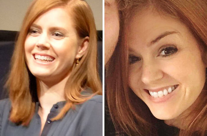 Uncanny Resemblances, Celebrity Pairs, Amy Adams And Isla Fisher