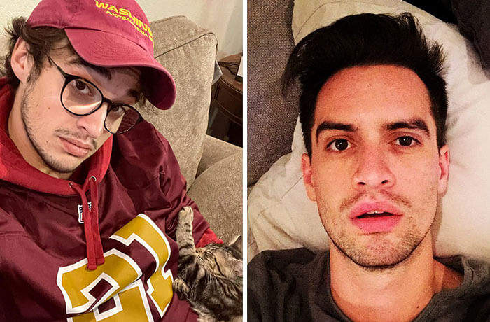 Uncanny Resemblances, Celebrity Pairs, Joey Bragg And Brendon Urie