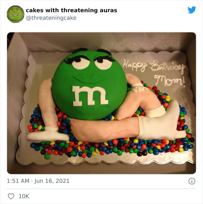 Cursed Cakes From "Cakes With Threatening Auras"