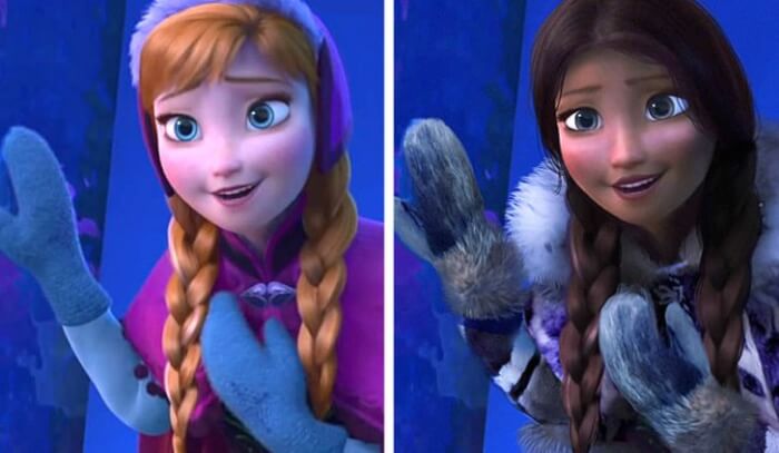Anna from "Frozen"