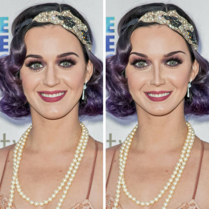 Admire The Golden Ratio Face Celebrities, Katy Perry